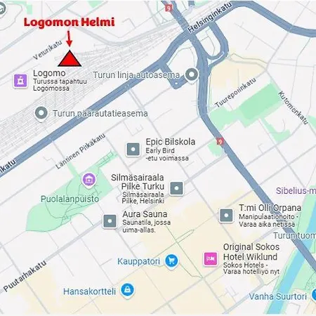 Logomon Helmi At Train Station